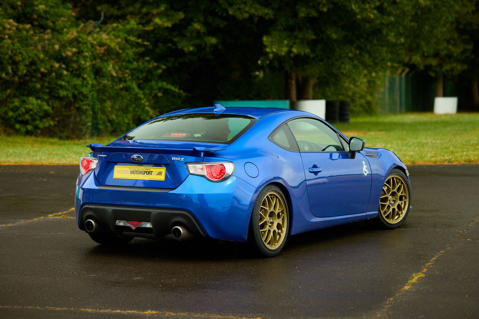 Mission Motorsport's hand-controlled Subaru BRZ